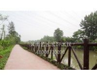 仿木欄桿——河邊安全作用