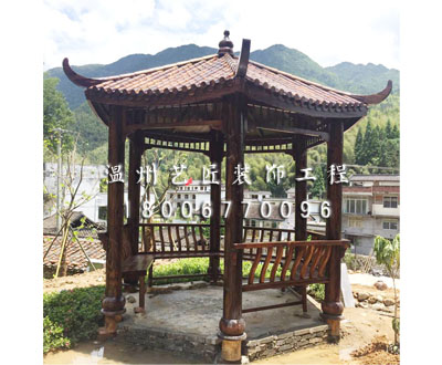 防腐木園林景觀亭子（泰順景觀亭）