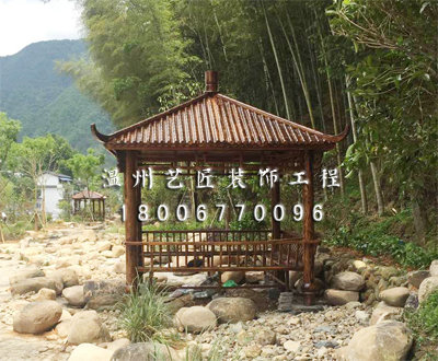 園林景觀防腐木亭子