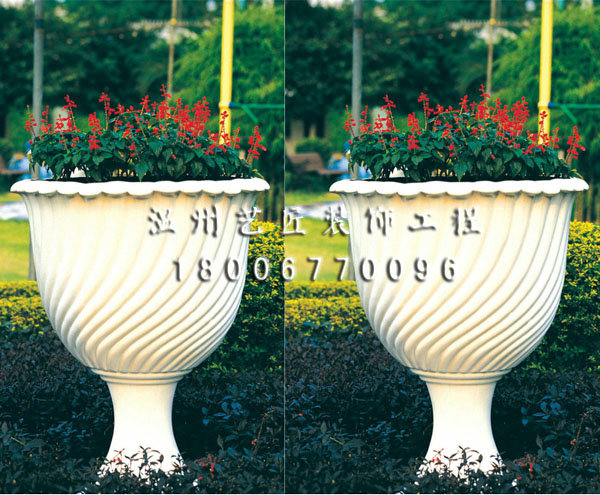 GRC花盆景觀