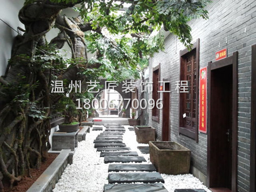 屋頂復(fù)古通道