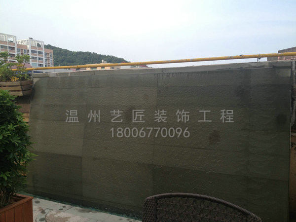 大理石水景背景墻