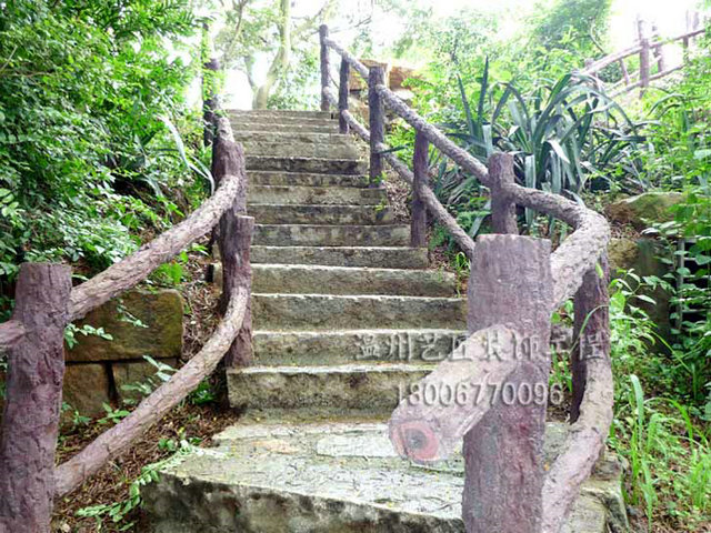 仿木欄桿—休閑爬山休閑扶手圍欄